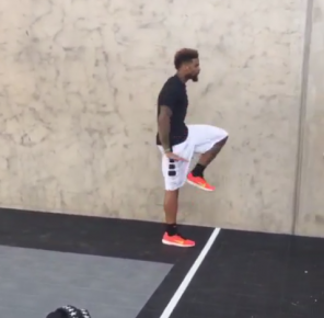 Odell Beckham Jr Dunks