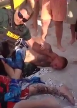 cop spring break takes down 2 guys
